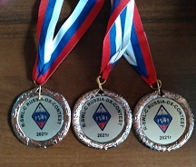 Medals for participation in Russian DX Contest 2021